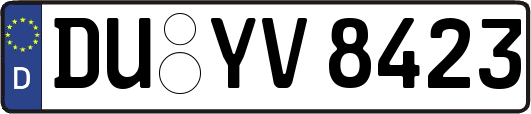 DU-YV8423