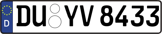 DU-YV8433