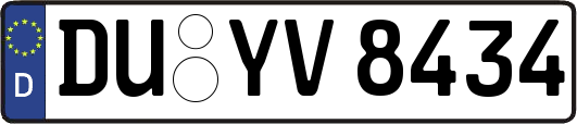 DU-YV8434