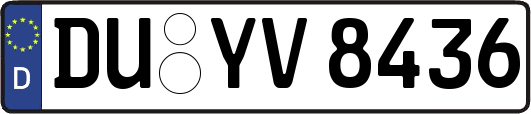 DU-YV8436