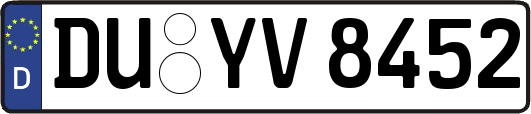 DU-YV8452
