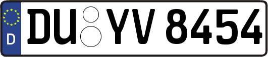 DU-YV8454