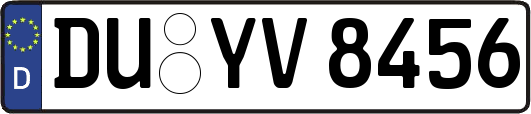 DU-YV8456