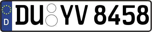 DU-YV8458