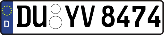 DU-YV8474