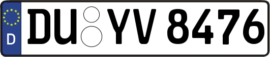DU-YV8476