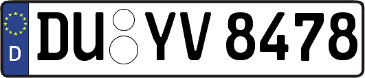 DU-YV8478