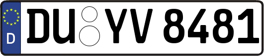 DU-YV8481