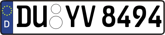 DU-YV8494
