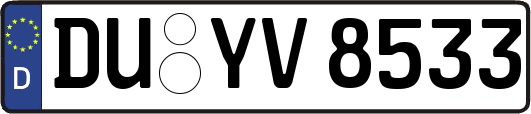 DU-YV8533