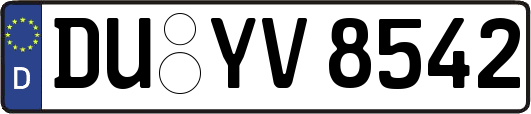 DU-YV8542