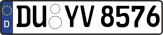 DU-YV8576