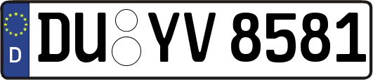 DU-YV8581