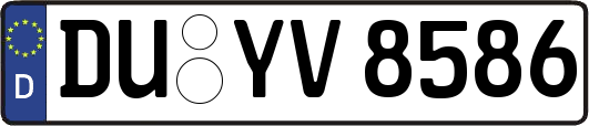 DU-YV8586