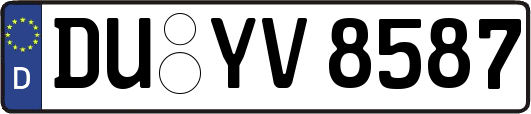 DU-YV8587