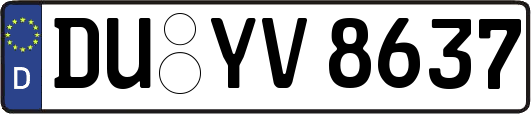 DU-YV8637