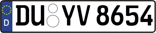 DU-YV8654