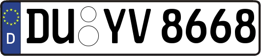 DU-YV8668