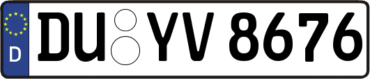 DU-YV8676