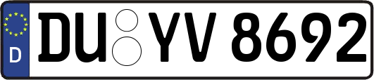 DU-YV8692
