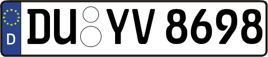 DU-YV8698