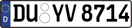 DU-YV8714