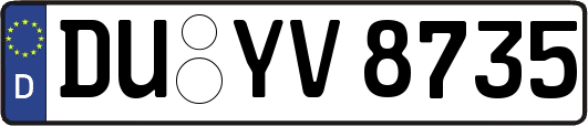 DU-YV8735