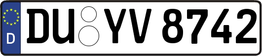 DU-YV8742
