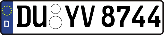 DU-YV8744