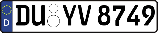 DU-YV8749
