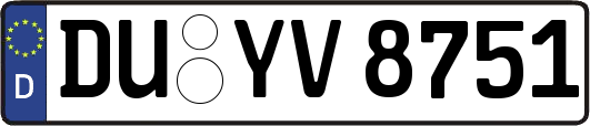 DU-YV8751
