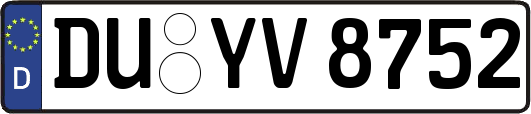 DU-YV8752