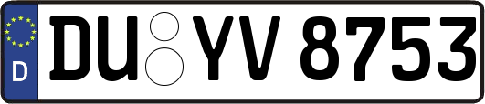 DU-YV8753