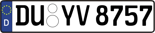 DU-YV8757