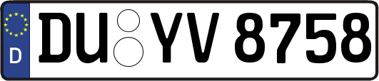 DU-YV8758