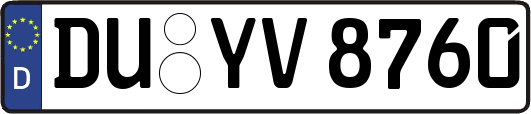 DU-YV8760