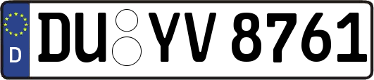 DU-YV8761