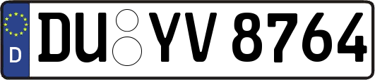 DU-YV8764