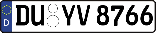 DU-YV8766