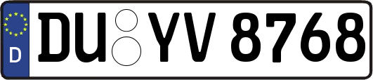DU-YV8768
