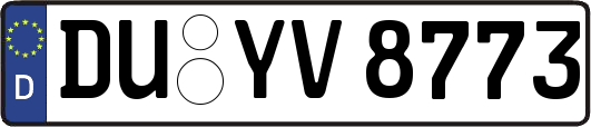 DU-YV8773