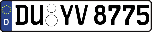 DU-YV8775
