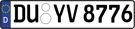 DU-YV8776