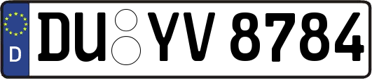DU-YV8784