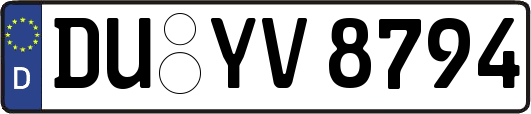 DU-YV8794