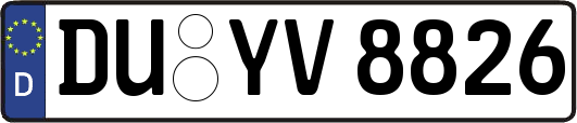 DU-YV8826