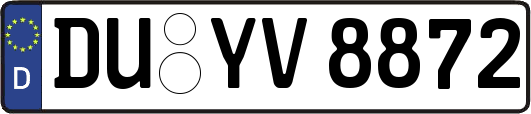 DU-YV8872