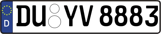 DU-YV8883