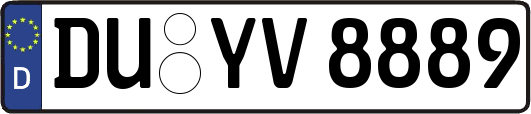 DU-YV8889