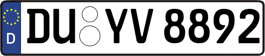 DU-YV8892